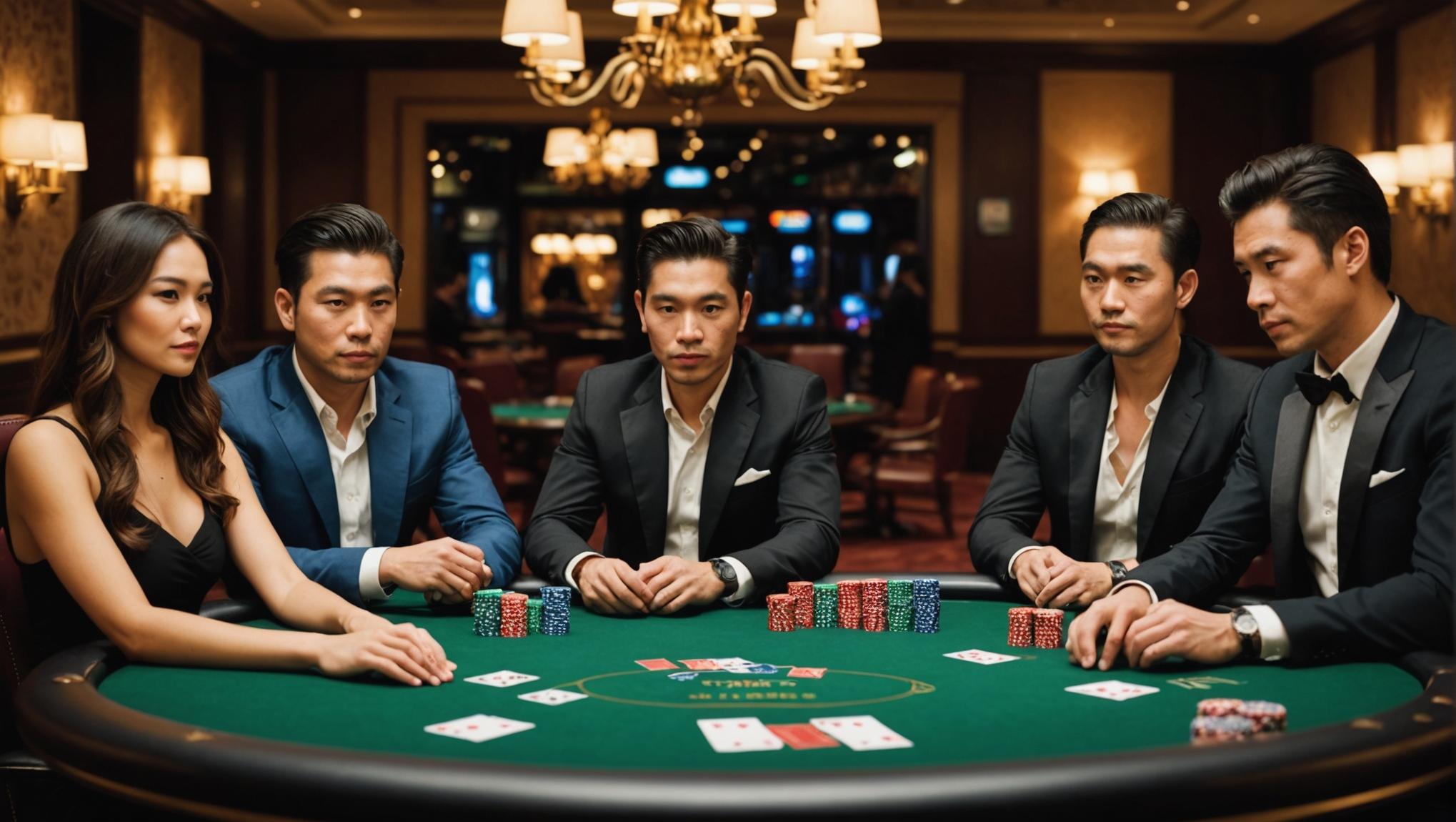 Các Bước Trong Một Ván Poker